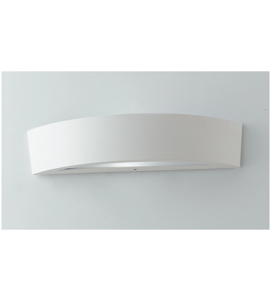 APPLIQUE "TUCSON" PER ESTERNI IN ALLUMINIO BIANCO, 40W
